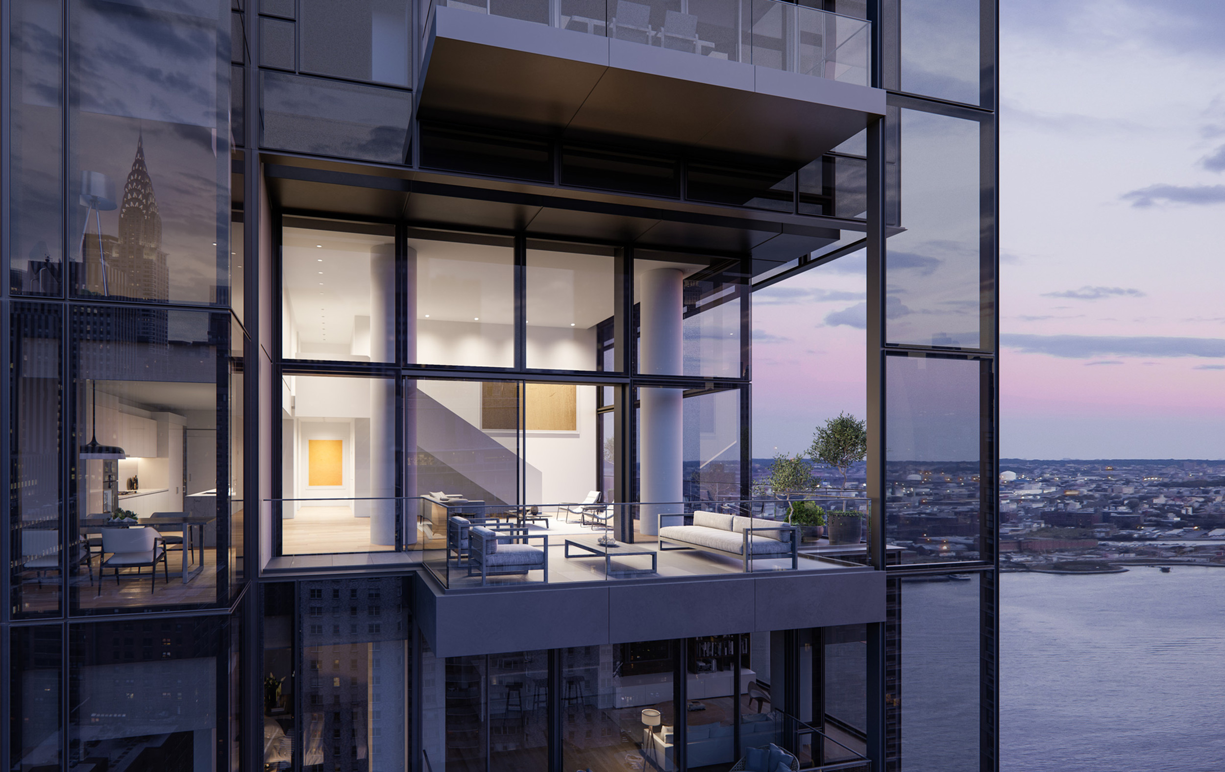 Luxury Manhattan Condo with Balcony